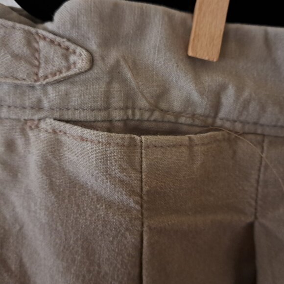 Haggar EZ's Khaki Casual Shorts Men 38 Waist Pre-Owned - Picture 2 of 8